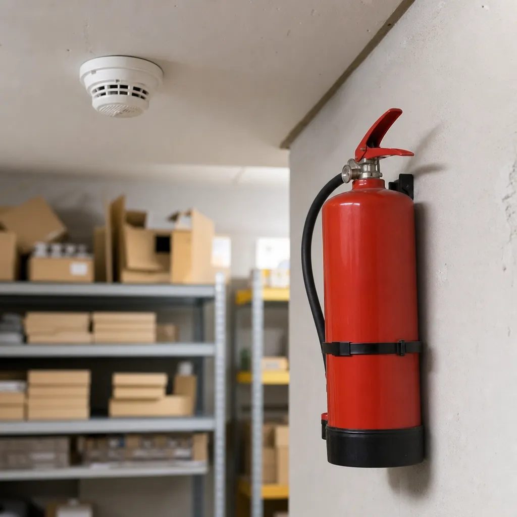 Incendie, local professionnel