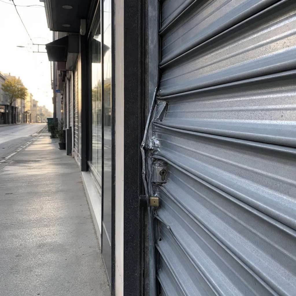 Vol et vandalisme, local professionnel