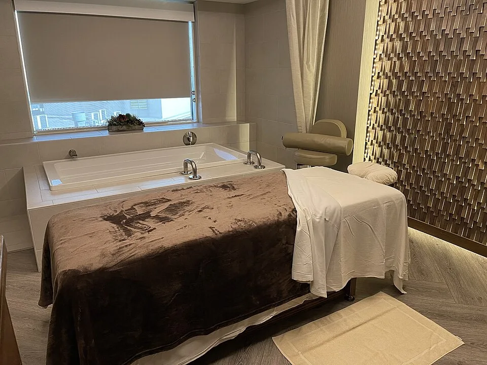 Salle de soin du spa Silver Legacy, photographie d’illustration.